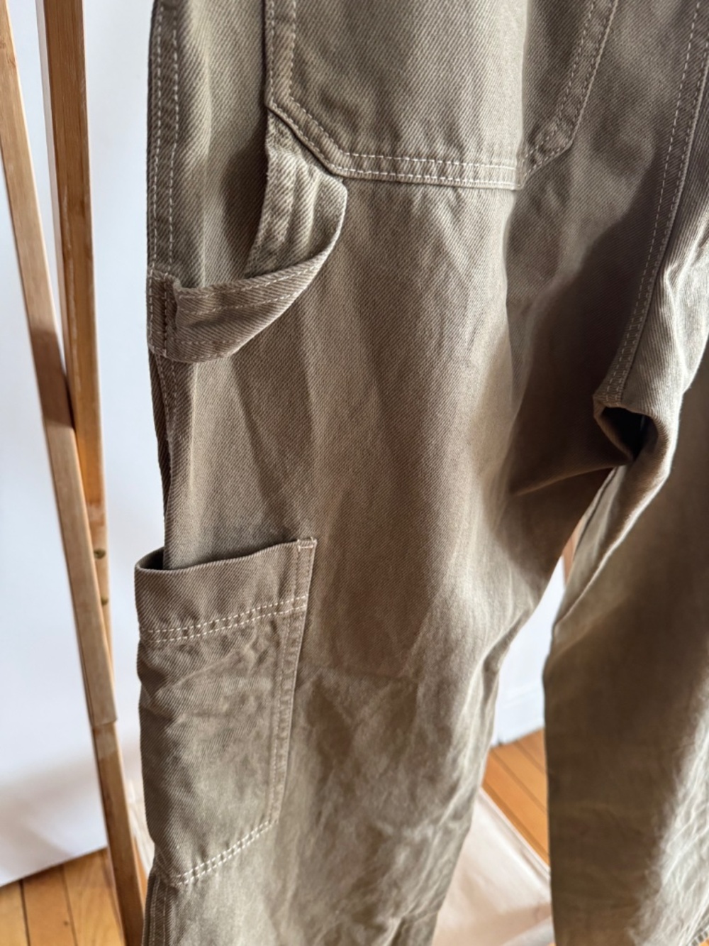 H&M Khaki Cargo Carpenter Jeans - Picture 5 of 5